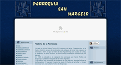 Desktop Screenshot of parroquiasanmarcelo.org